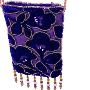 Day/Night Hand Beaded Shoulder Strap